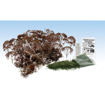 Woodland Scenics F1662 Dark Green Forest Canopy Scenic Brush Foliage Flock