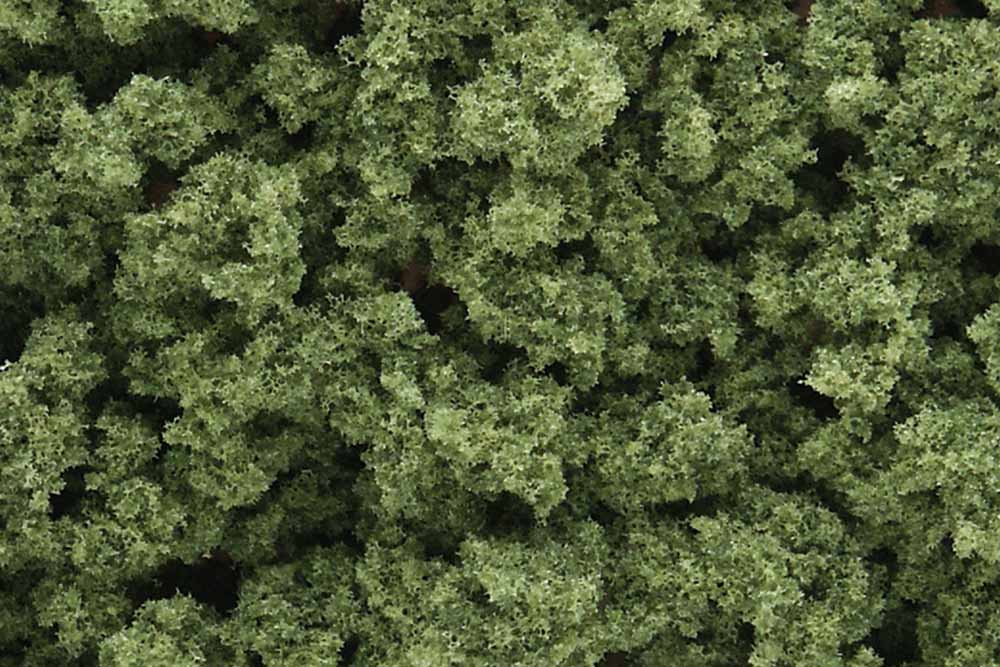 Woodland Scenics FC1645 Light Green Bushes Scenic Brush Foliage Flock Landscaping