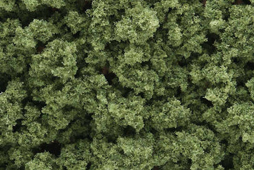 Woodland Scenics FC1645 Light Green Bushes Scenic Brush Foliage Flock Landscaping