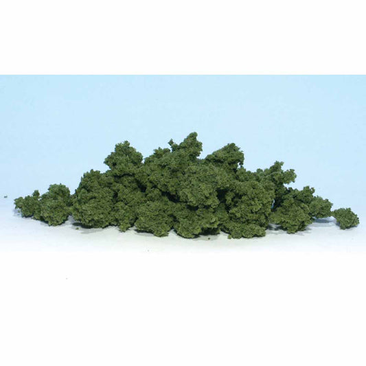 Woodland Scenics FC183 Med Green Clump Foliage - Bag Scenic Brush Flock