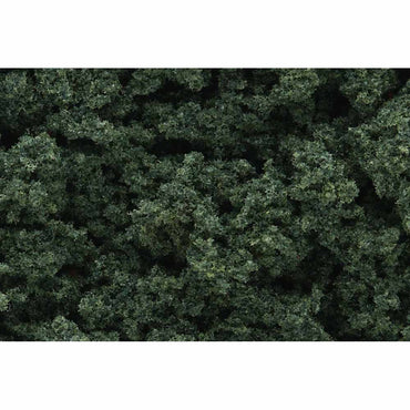Woodland Scenics FC184 Dark Green Clump Foliage - Bag Scenic Brush Flock