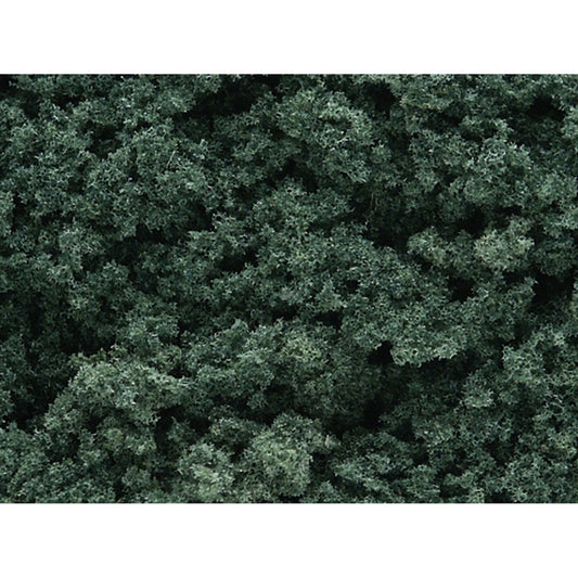 Woodland Scenics FC59 Dark Green Foliage Clusters Scenic Brush Foliage Flock