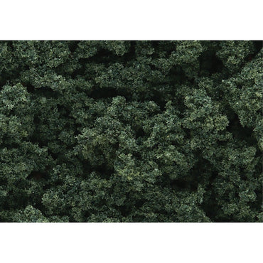 Woodland Scenics FC684 Dark Green Clump Foliage Flock Scenic Brush Flock