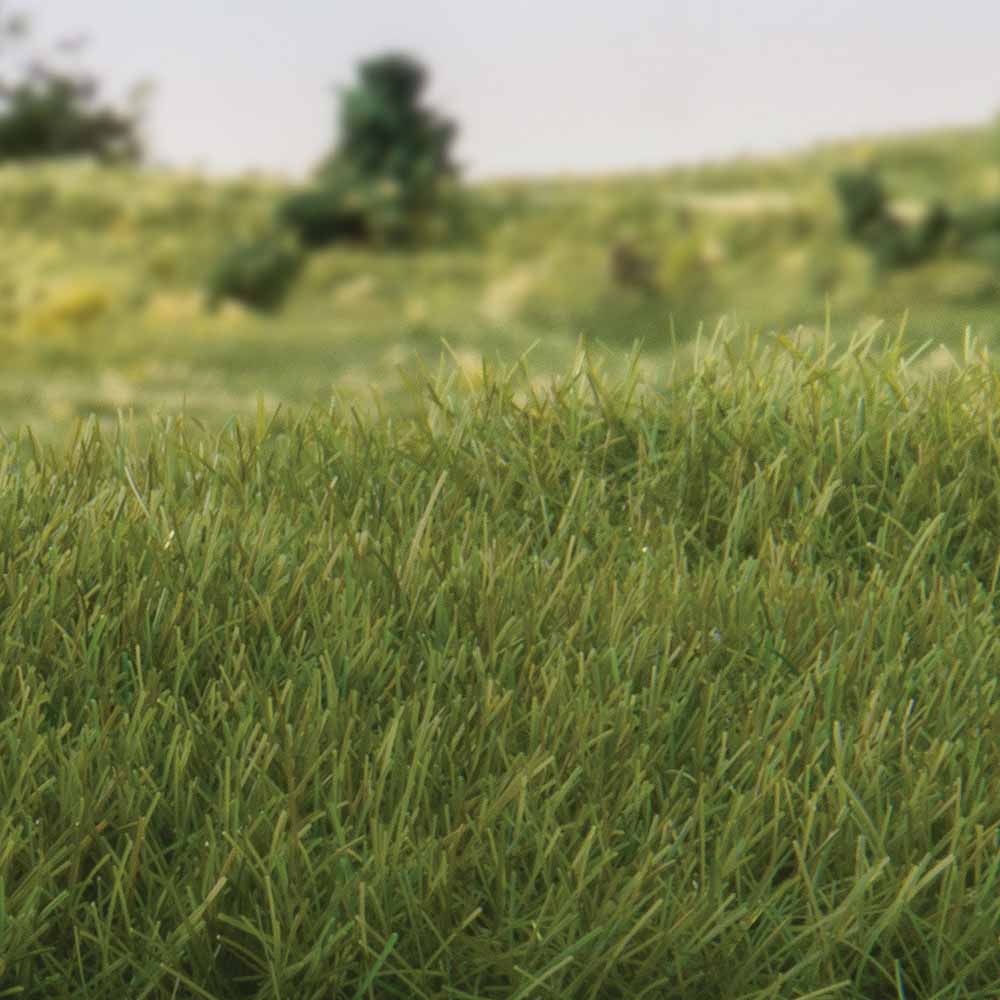 Woodland Scenics FS621 7mm Static Grass Dark Green Scenic Brush Foliage Flock