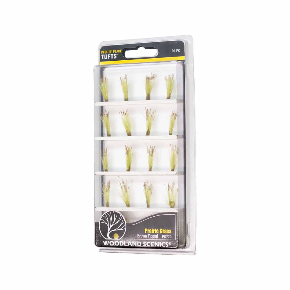 Woodland Scenics FS779 Brow Tipped Prairie Grass Scenic Brush Foliage Flock