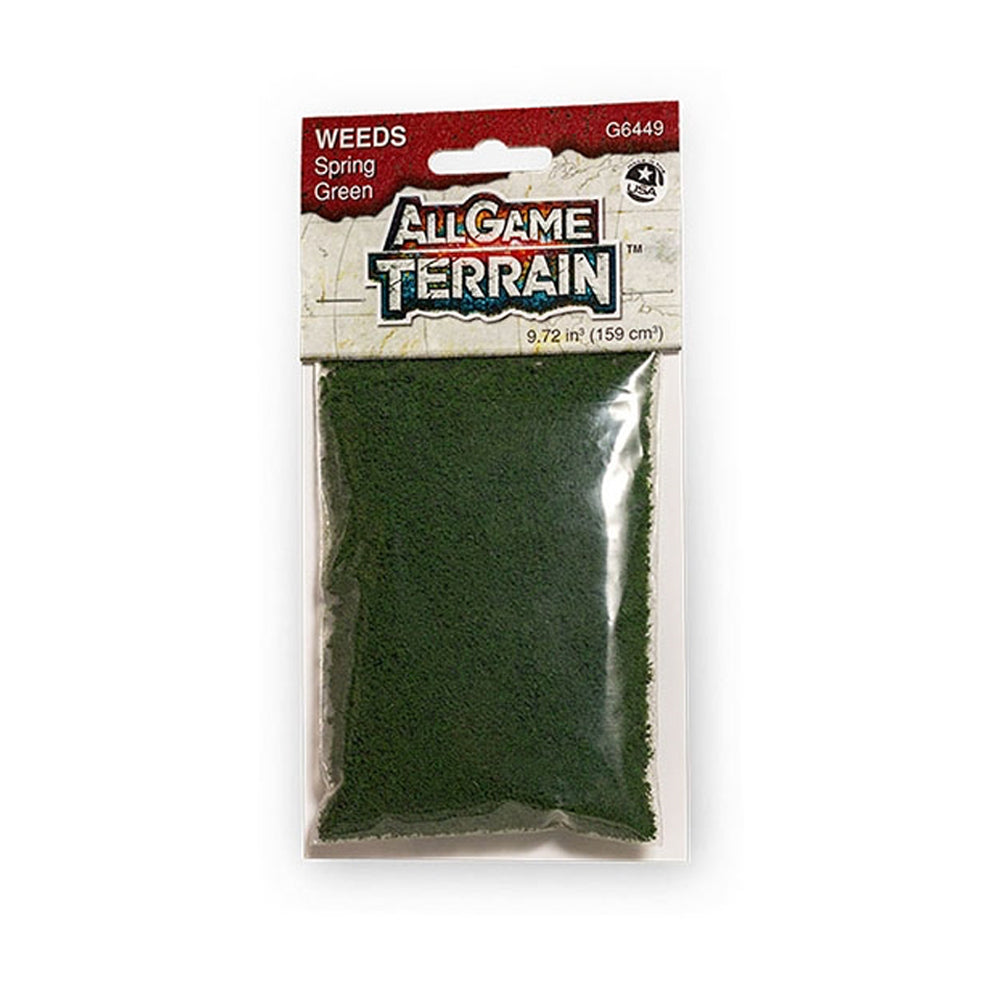 All Game Terrain 6449 Spring Green Weeds Wargaming Miniature Base Terrain & Diorama