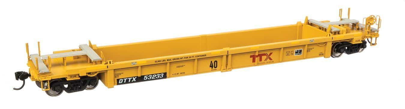 Walthers Trainline Thrall Rebuilt 40' Well Car TTX 53312 WH910-8434 HO Gauge