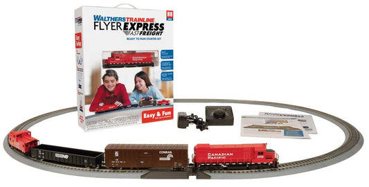 Walthers Trainline 931-1211 Canadian Pac. GP15-1 Diesel Freight Starter Set HO
