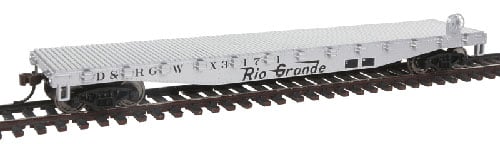 Walthers Trainline 931-1462 Flatcar D&RGW HO