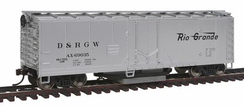 Walthers Trainline 931-1482 Track Cleaning Boxcar D&RGW HO