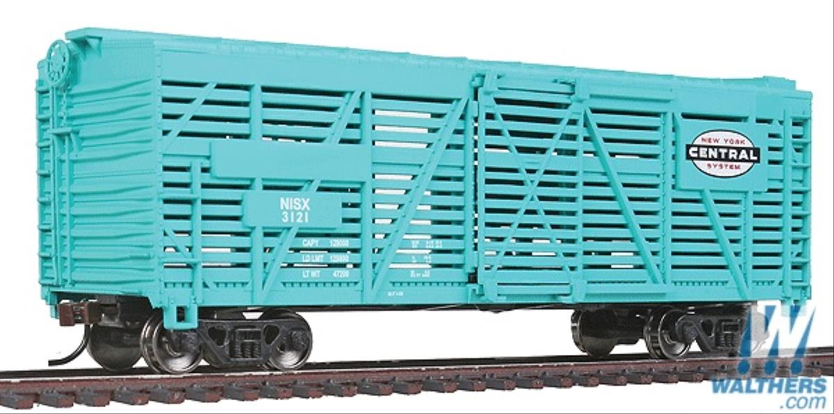 Walthers Trainline 931-1687 40' Stock Car New York Central HO