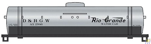 Walthers Trainline 931-1791 Firefighting Car D&RGW HO