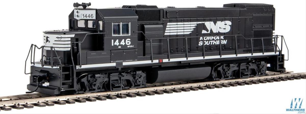 Walthers Trainline 931-2504 EMD GP15-1 Diesel Norfolk Southern 1445 HO