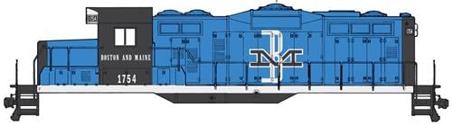 Walthers Trainline 931-451 EMD GP9M Boston & Maine 1754 HO