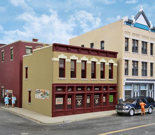 Walthers Trainline 931-812 Midtown Hardware Store (Pre-Built) HO