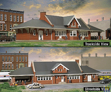 Walthers Cornerstone City Station Building Kit HO Gauge WH933-2904