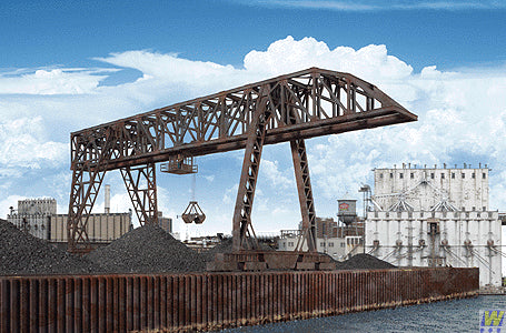 Walthers Cornerstone Bridge Crane Building Kit HO Gauge WH933-2906