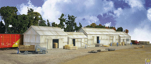 Walthers Cornerstone Clayton County Lumber Building Kit HO Gauge WH933-2911