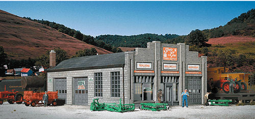 Walthers Cornerstone State Line Farm Supply Building Kit HO Gauge WH933-2912