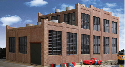 Walthers Cornerstone Railroad Shop Building Kit HO Gauge WH933-2970
