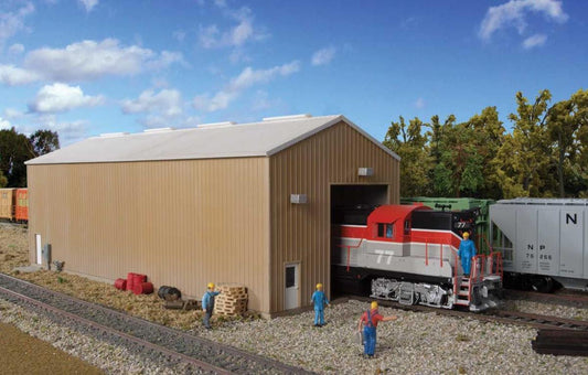 Walthers Cornerstone 933-2985 Modern Single Track Engine House Kit HO