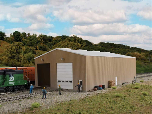 Walthers Cornerstone 933-2986 Modern Double Track Engine House Kit HO