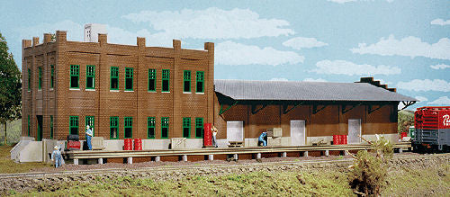 Walthers Cornerstone Water Street Freight Terminal Building Kit HO Gauge WH933-3009