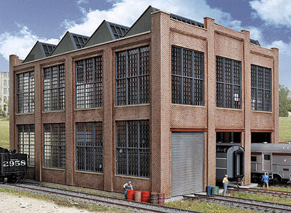 Walthers Cornerstone Car Shop Building Kit HO Gauge WH933-3040