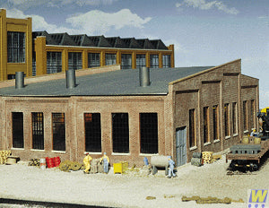 Walthers Cornerstone Roundhouse Three Stall Building Kit HO Gauge WH933-3041