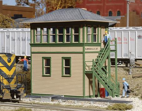 Walthers Cornerstone Interlocking Tower Building Kit HO Gauge WH933-3071