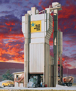 Walthers Cornerstone Blue Star Ready Mix Building Kit HO Gauge WH933-3086