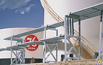 Walthers Cornerstone Refinery Piping Building Kit HO Gauge WH933-3114