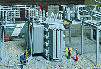 Walthers Cornerstone Transformer Building Kit HO Gauge WH933-3126