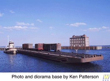 Walthers Cornerstone Railroad Carfloat Building Kit HO Gauge WH933-3152