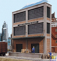 Walthers Cornerstone Armstrong Electric Motors Background Building Kit HO Gauge WH933-3172