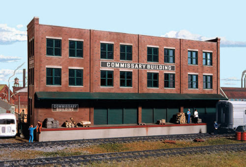 Walthers Cornerstone Commissary/Freight Transfer Background Building Kit HO Gauge WH933-3173