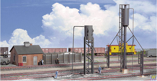 Walthers Cornerstone Sanding Towers and Drying House Building Kit HO Gauge WH933-3182