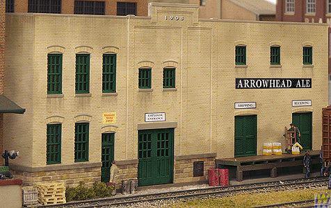 Walthers Cornerstone Arrowhead Ale Background Building Kit HO Gauge WH933-3193