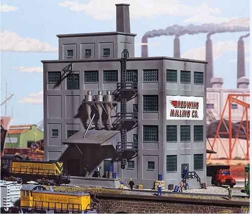 Walthers Cornerstone Red Wing Milling Company Building Kit N Gauge WH933-3212