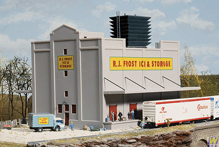 Walthers Cornerstone RJ Frost Ice and Storage Building Kit N Gauge WH933-3220