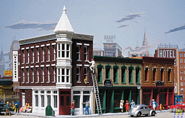 Walthers Cornerstone Merchants Row II Building Kit N Gauge WH933-3224