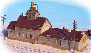 Walthers Cornerstone Sunrise Feed Mill Building Kit N Gauge WH933-3239