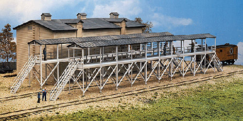 Walthers Cornerstone Icehouse and Icing Platform Building Kit N Gauge WH933-3245