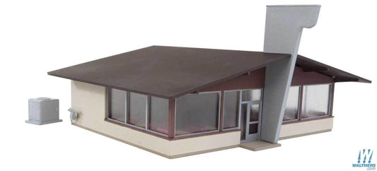 Walthers Cornerstone Vintage Roadside Diner Building Kit HO Gauge WH933-3489