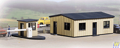 Walthers Cornerstone Office and Guard Shack Building Kit HO Gauge WH933-3517