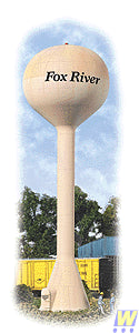 Walthers Cornerstone Modern Water Tower Building Kit HO Gauge WH933-3528