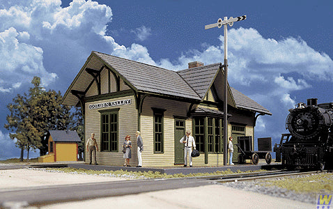 Walthers Cornerstone Golden Valley Depot Building Kit HO Gauge WH933-3532