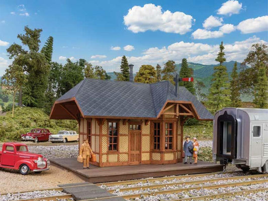 Walthers Victoria Springs Station Kit WH933-3555 HO Gauge