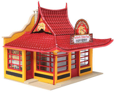 Walthers Cornerstone Golden Dragon Chinese Take Out Building Kit HO Gauge WH933-3780