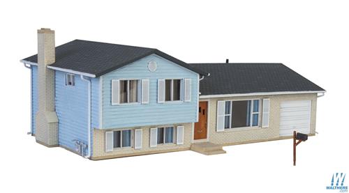 Walthers Cornerstone Split Level House Building Kit HO Gauge WH933-3794